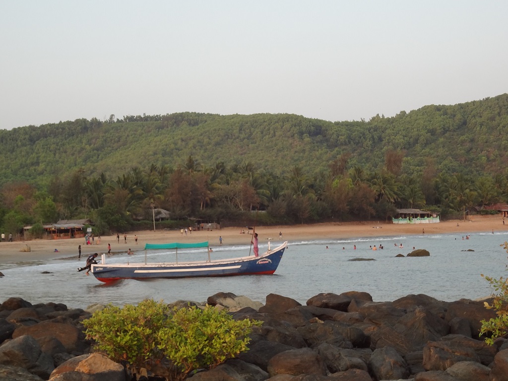 Fisher man boats in Gokarna Beach