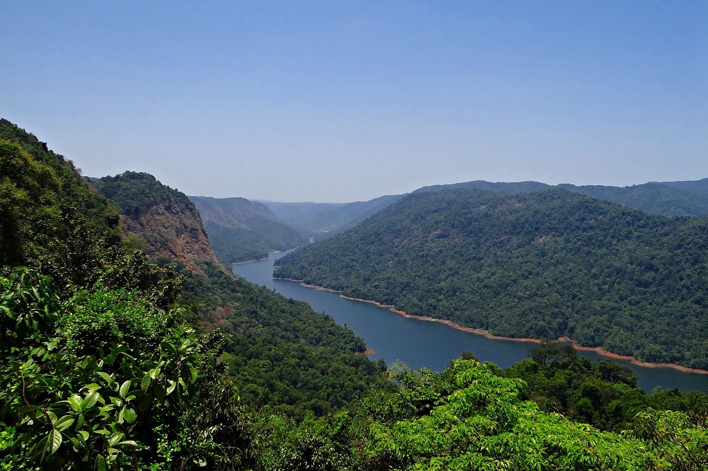sharavathi-valley or river view from the top