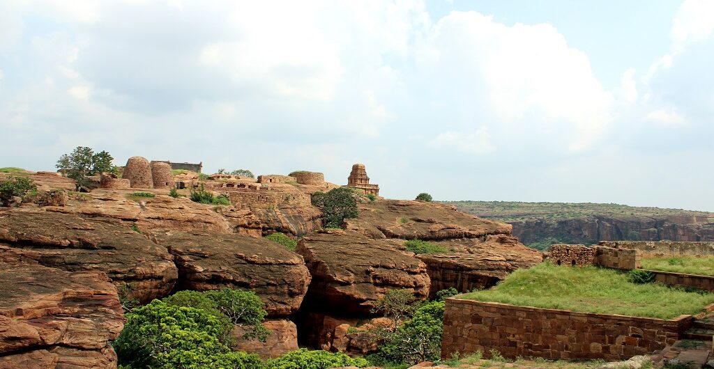 Badami Fort built by Chalukyas