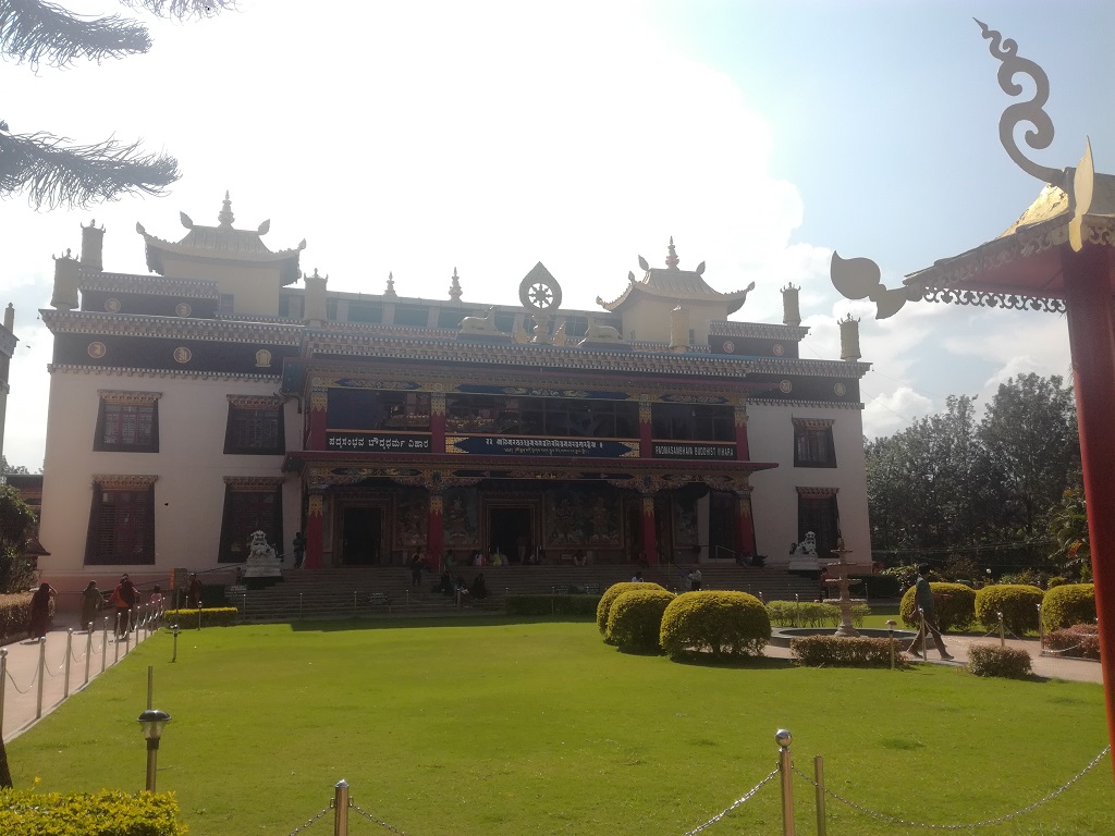 Golden Temple In Bylakuppe is one of the best places to Visit In Kodagu