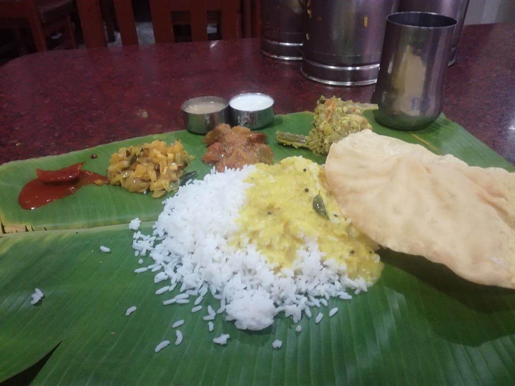 Kerala veg meals