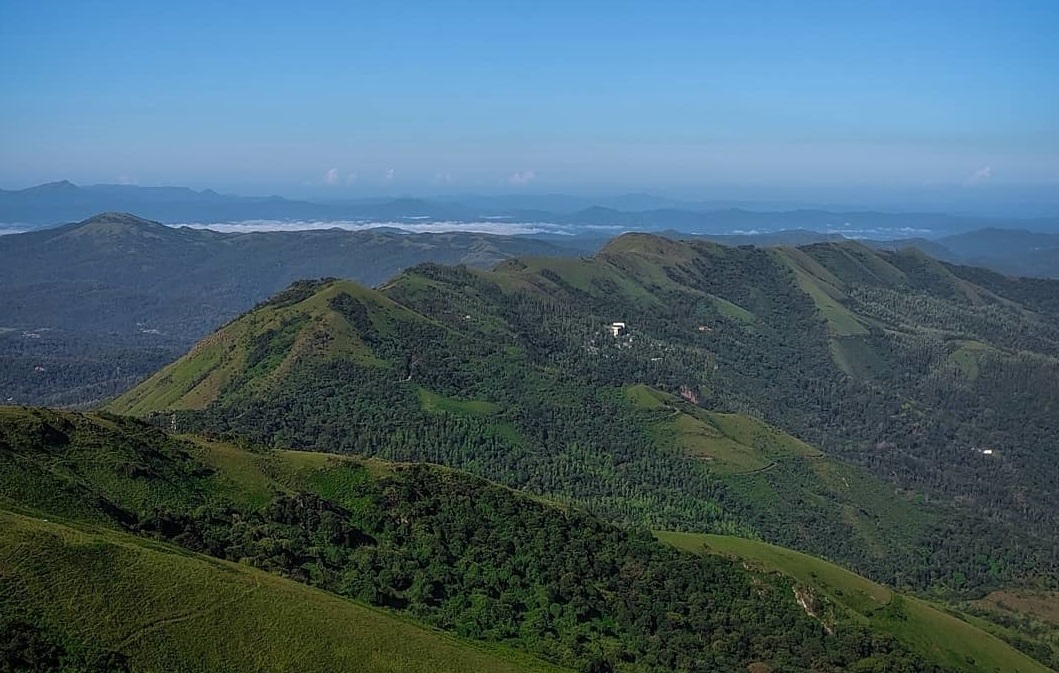 Bababudangiri range view from Mullayanagiri