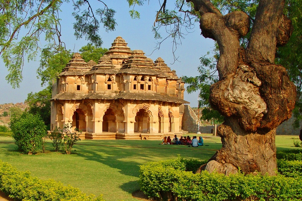 lotus mahal hampi is one of the best places to visit and things to do in Hampi and best weekend getaway from bangalore